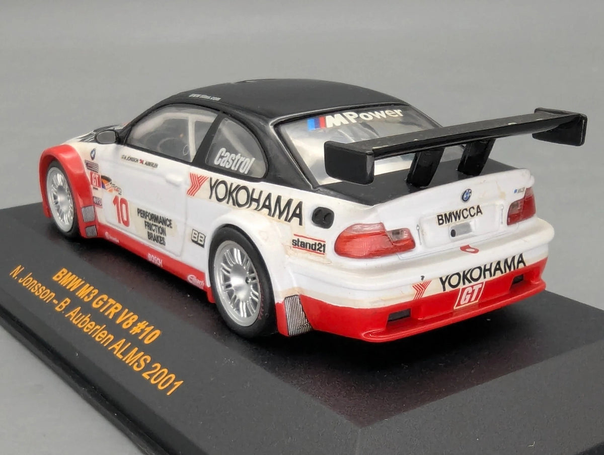 Modellautos 1:43 IXO BMW M3 GTR V8 ALMS 2001 #10 Jonsson Auberlen mit OVP