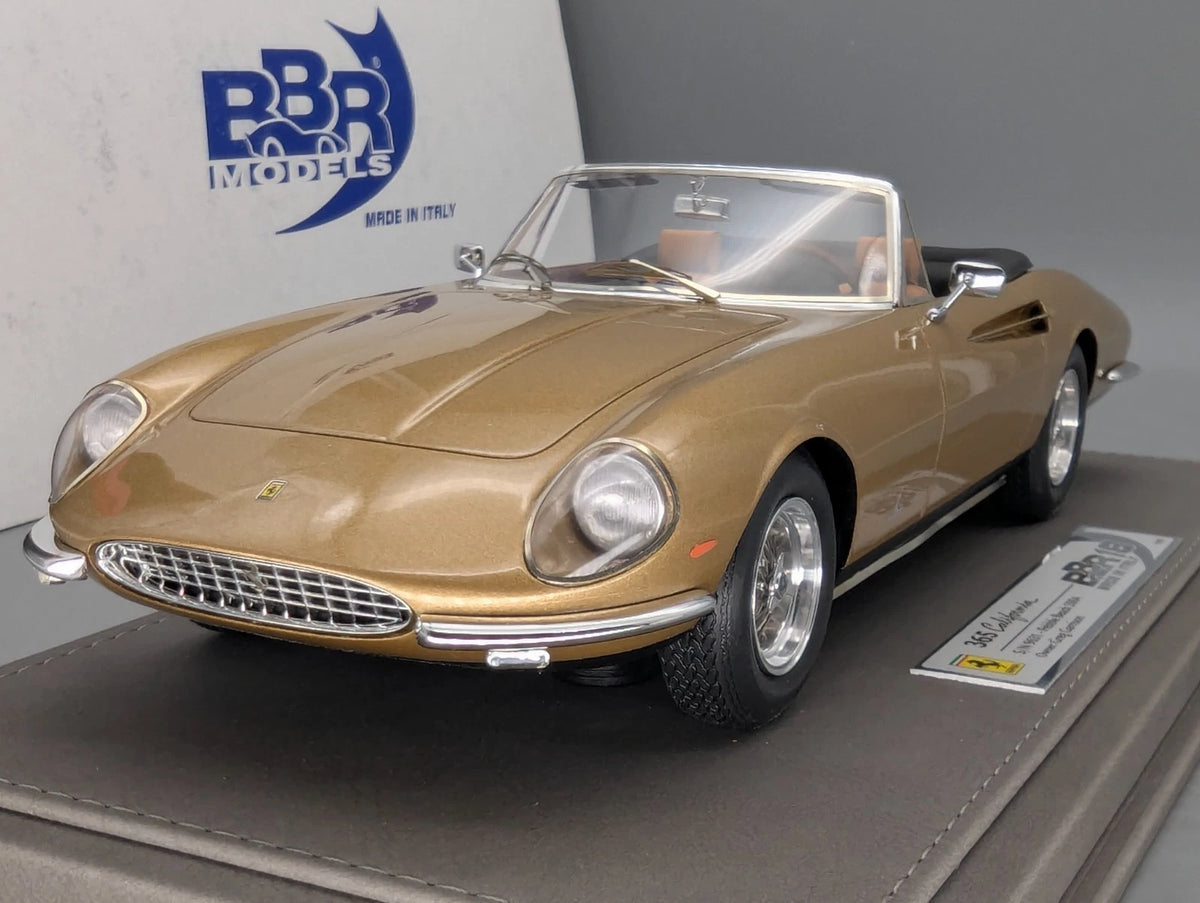 Modellautos 1:18 BBR Ferrari 365 California S/N 9631 G. Garrison Ltd 01/72 OVP