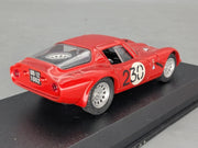 Modellautos 1:43 Best Model Alfa Romeo TZ2 1964 Rot #230 mit OVP