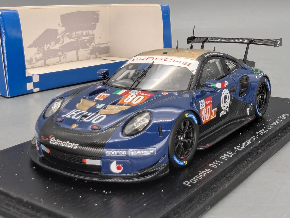 Modellautos 1:43 Spark S7040 Porsche 911 RSR 24h Le Mans 2018 #80 mit OVP
