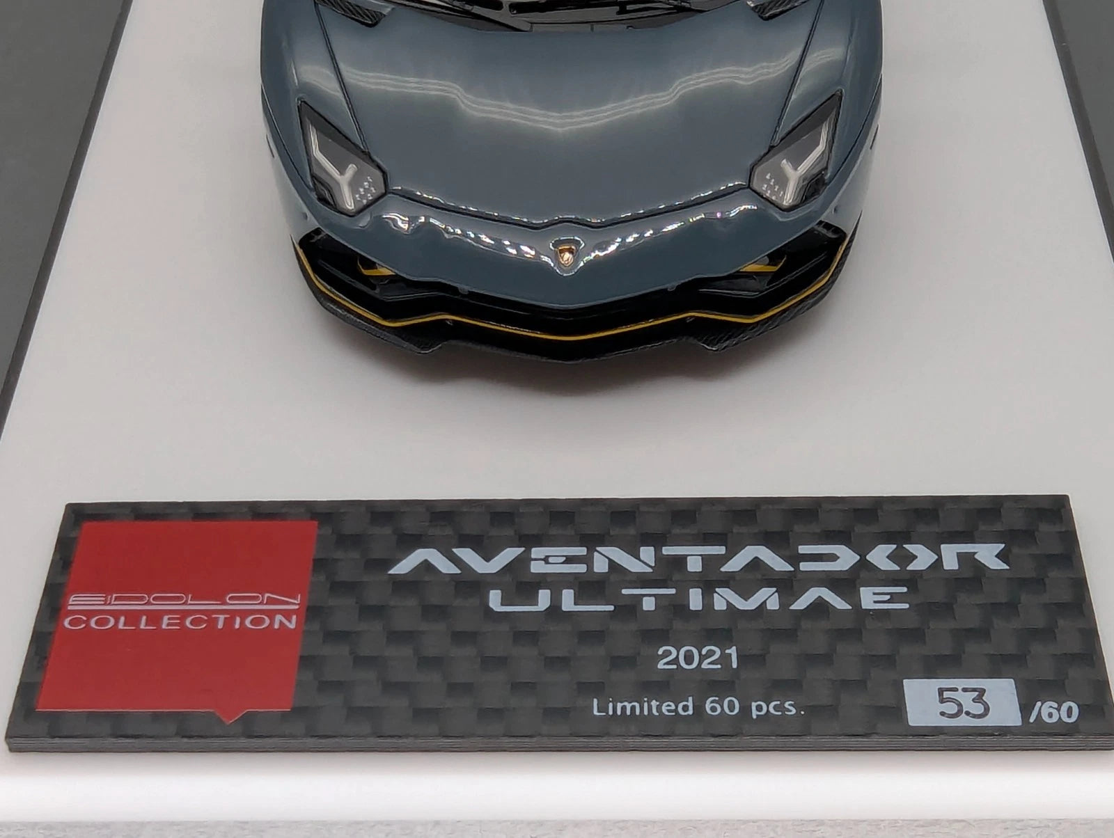 Eidolon Make Up 1:43 Lamborghini Aventador LP780-4 Ultimae 2021 Grigio 53/60 OVP