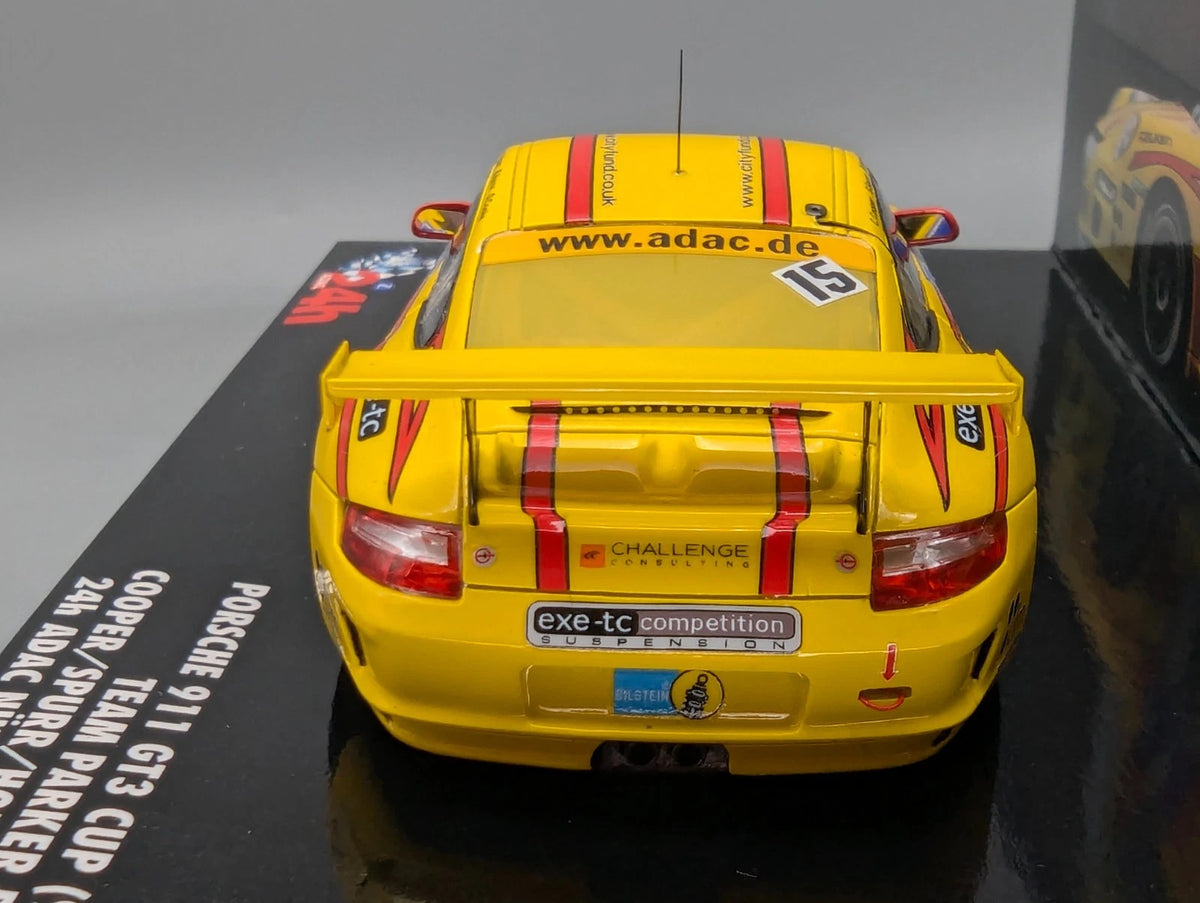 Modellautos 1:43 Minichamps Porsche 911 GT3 Cup 24h Nürburgring 2010 #15 mit OVP