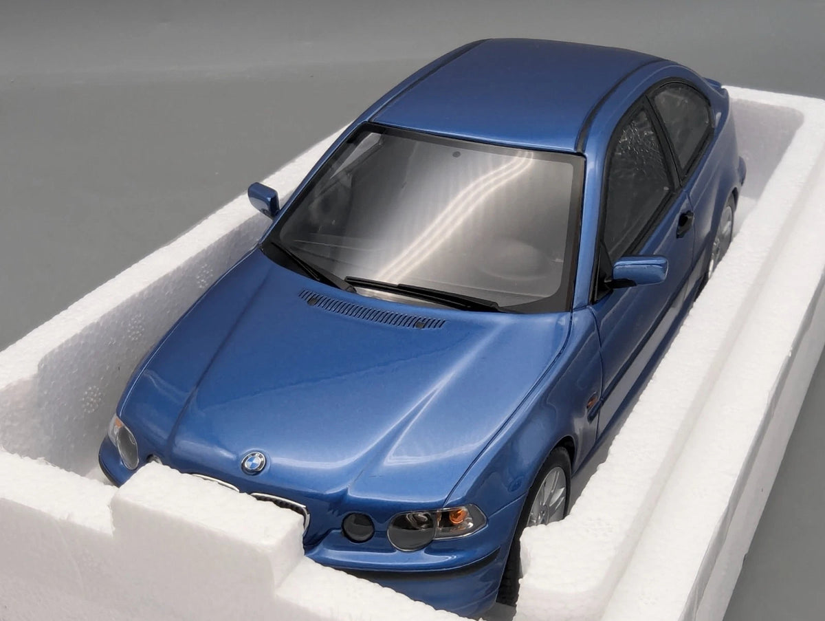 Modellautos 1:18 Otto Mobile OT462 BMW Compact E46 318 TI Blue mit OVP