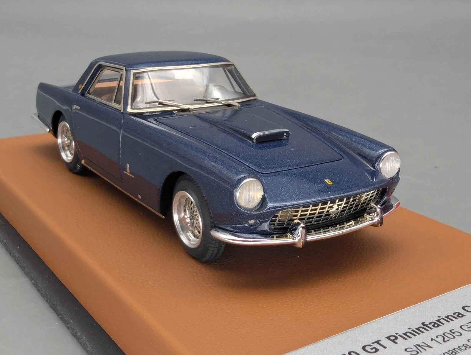 Modellautos 1:43 BBR Ferrari 250 GT Pininfarina Coupe 1958 S/N 1205 GT 10/10 OVP