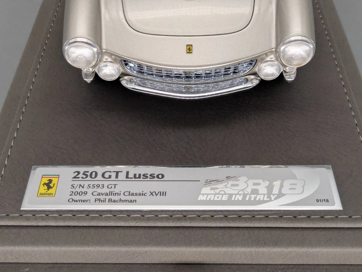 Modellautos 1:18 BBR Ferrari 250 GT Lusso S/N 5593 GT 2009 Ltd 01/18 mit OVP