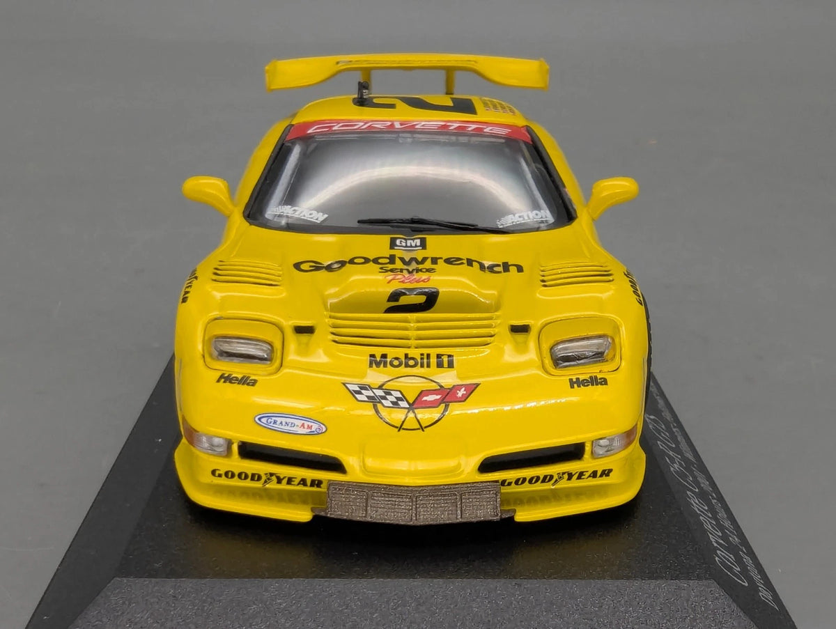 Modellautos 1:43 Action Chevrolet Corvette C5-R GTS 24h Daytona 2001 #2 mit OVP