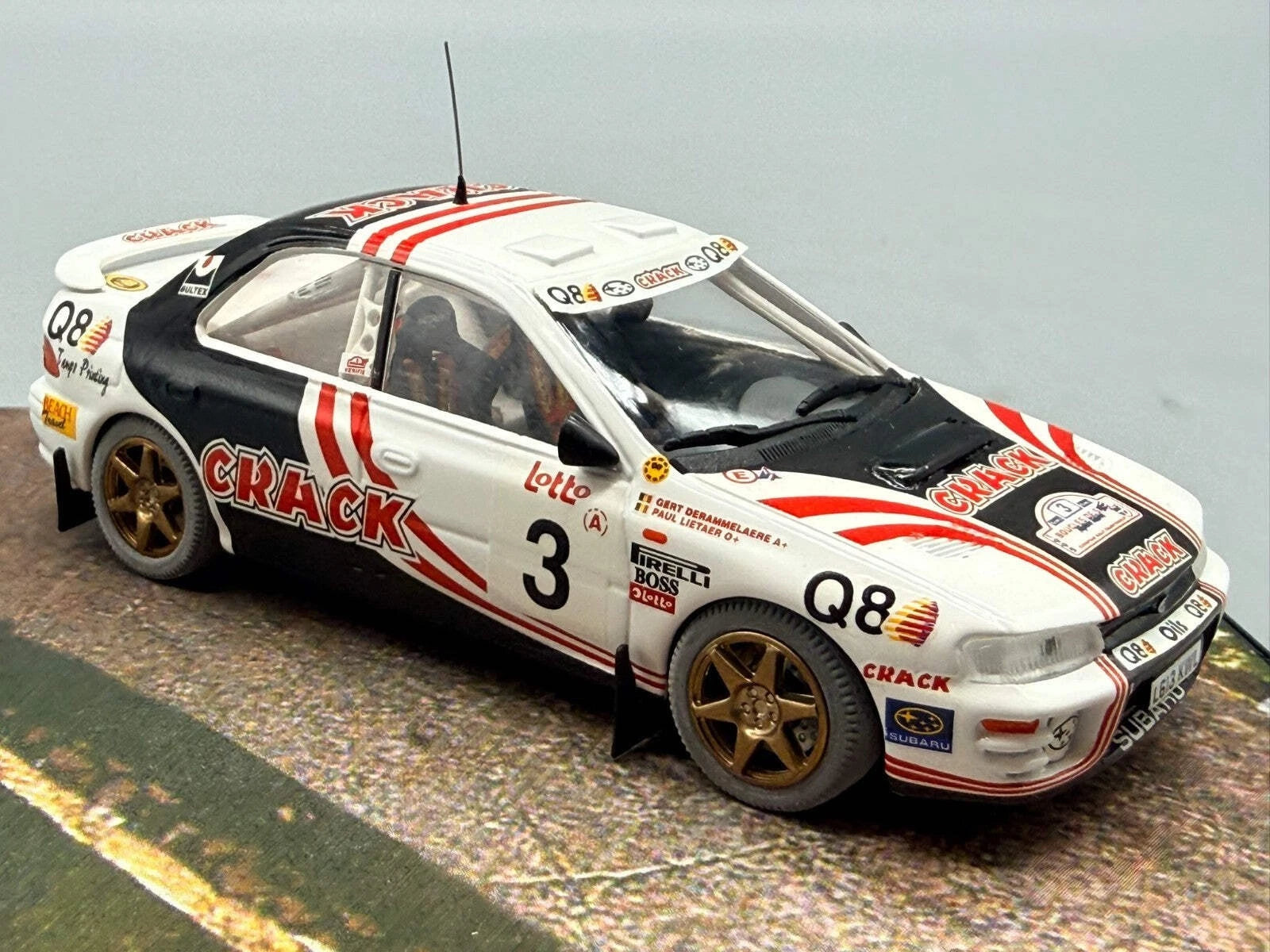 Modellautos 1:43 Trofeu Subaru Impreza Crack Boucles Spa 1995 #3 mit OVP