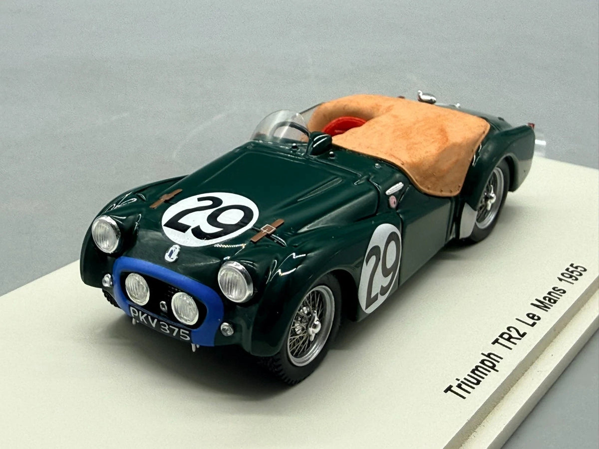 Modellautos 1:43 Spark Triumph TR2 Le Mans 1955 #29 + OVP