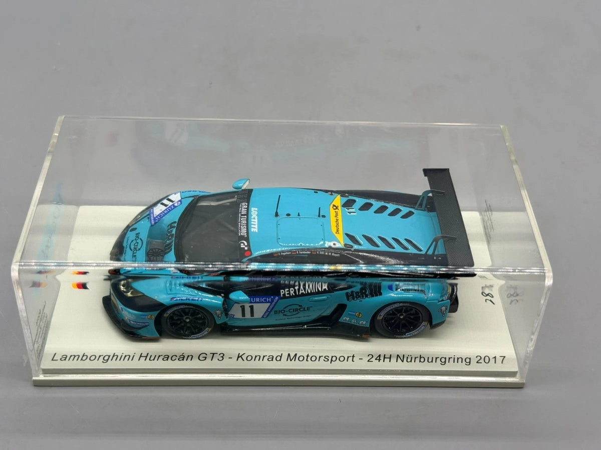 Modellautos 1:43 Spark Lamborghini Huracan GT3 24h Nürburgring 2017 mit OVP