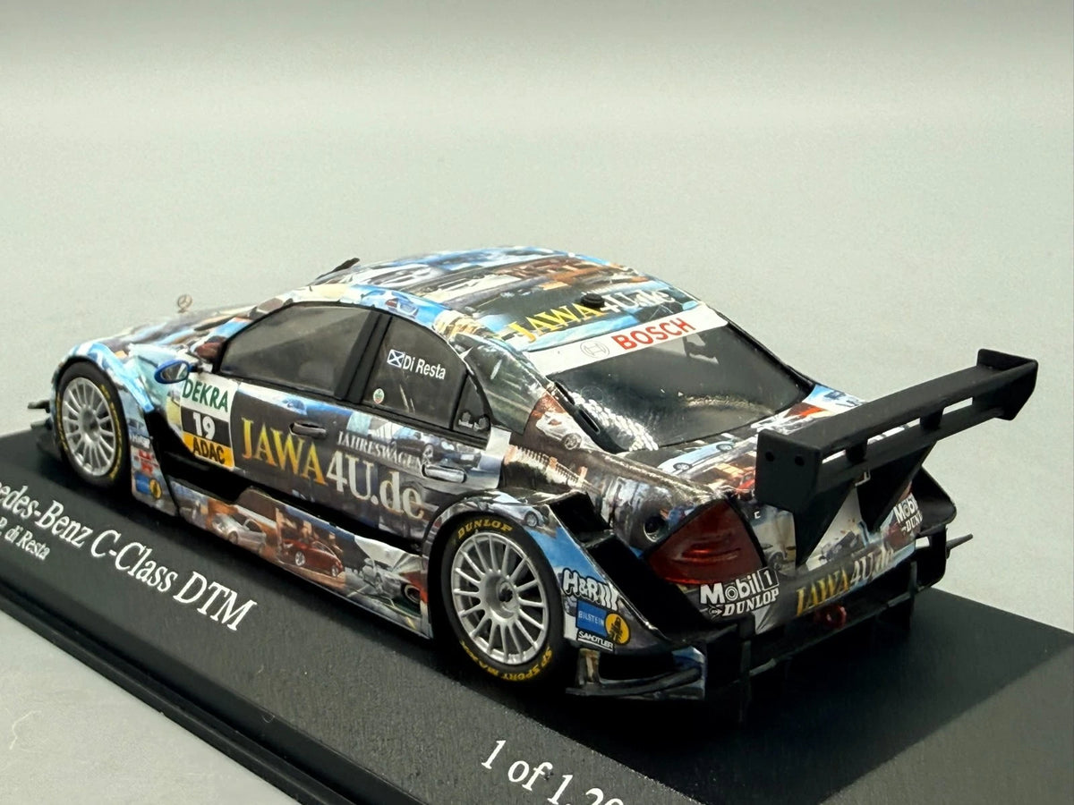 Modellautos 1:43 Minichamps Mercedes-Benz C-Class DTM 2007 Team Persson mit OVP