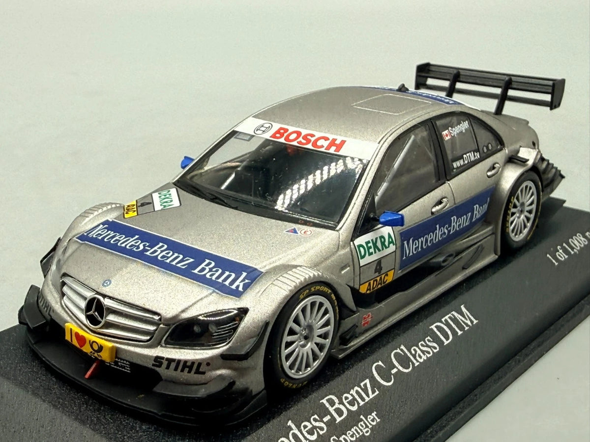 Modellautos 1:43 Minichamps Mercedes-Benz C-Klasse AMG DTM 2010 #4 mit OVP