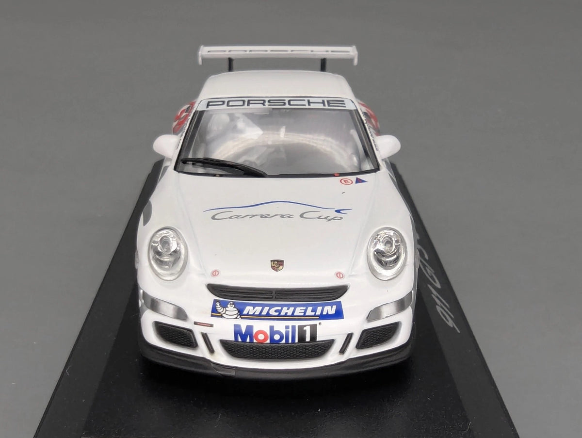Modellautos 1:43 Minichamps Porsche 911 GT3 Cup 2006 #1 WAP Dealer OVP