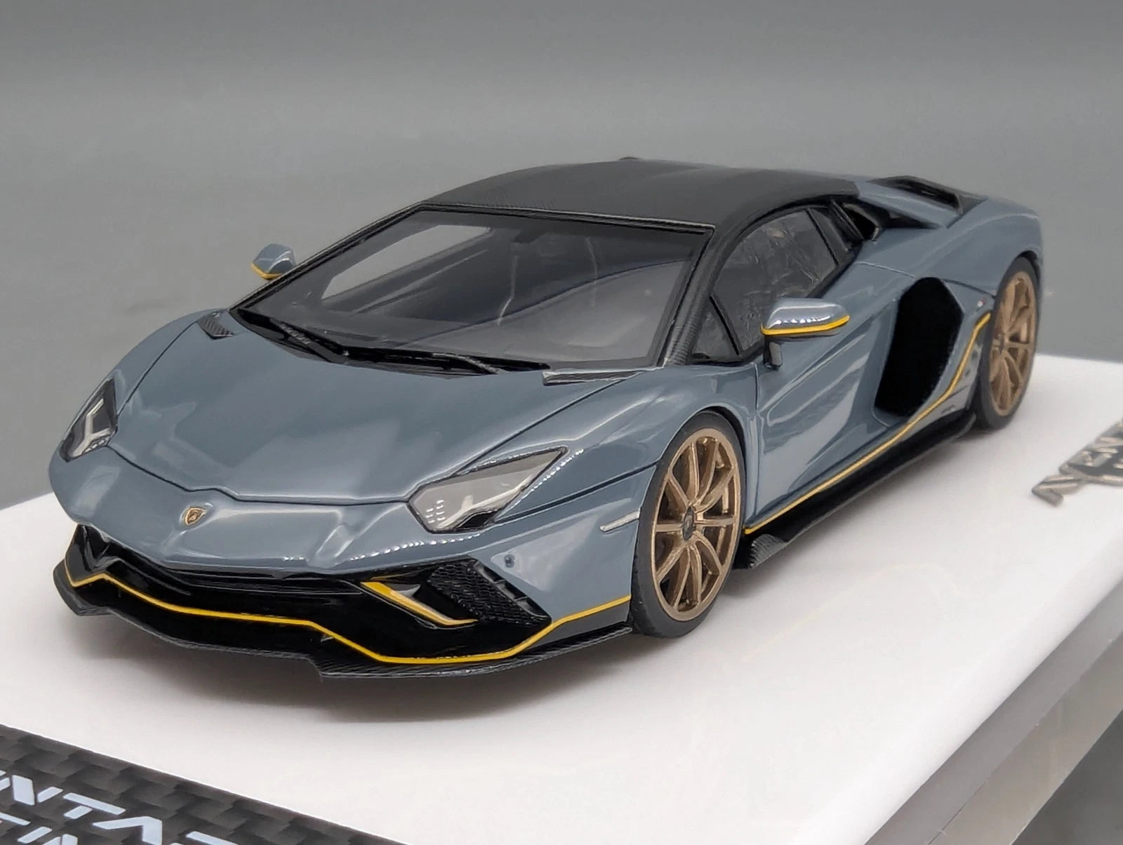 Eidolon Make Up 1:43 Lamborghini Aventador LP780-4 Ultimae 2021 Grigio 53/60 OVP