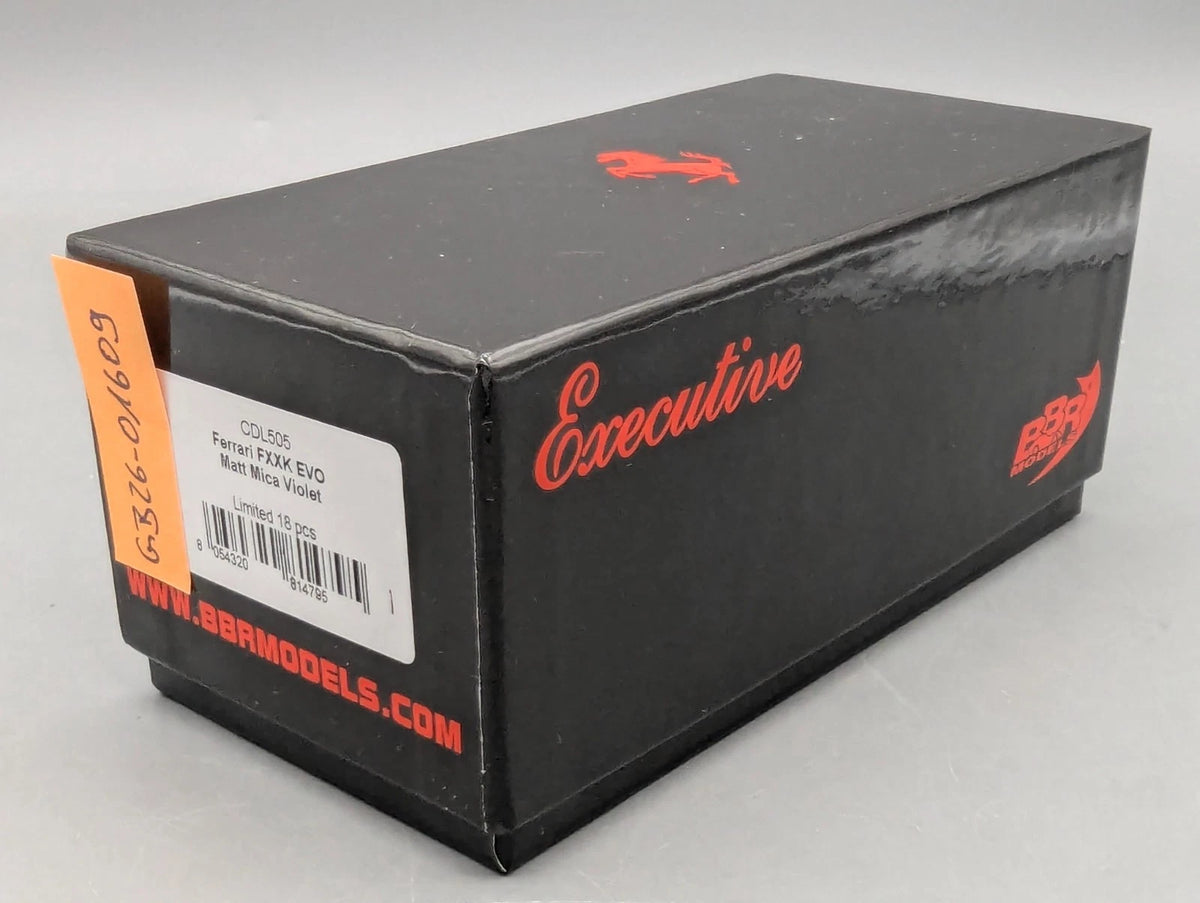 Modellautos 1:43 BBR Executive Calsito Ferrari FXX-K EVO Matt Mica Ltd 01/18 OVP