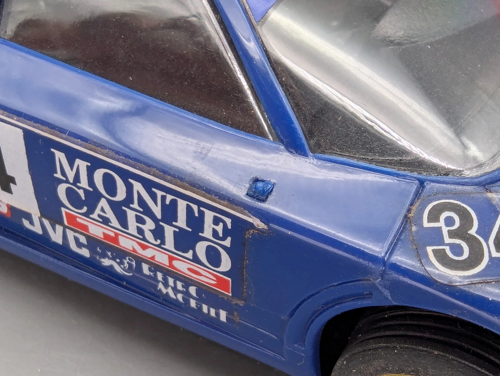 Modellautos Slotcar 1:32 Matchbox SCX  Bugatti EB 110 Le Mans 1994 #34 mit OVP