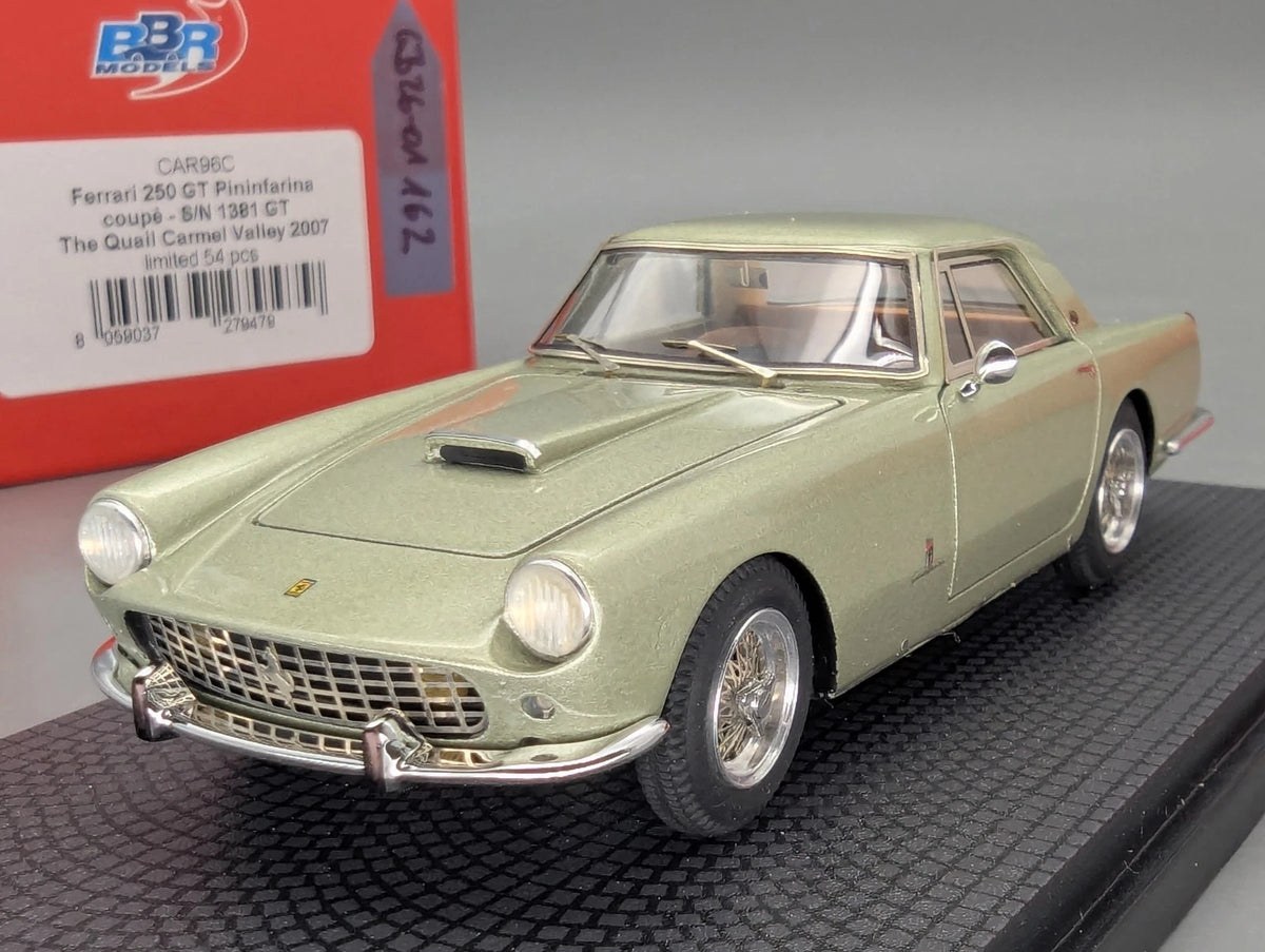 Modellautos 1:43 BBR Ferrari 250 GT Pininfarina Coupe Version 2007 01/54 OVP
