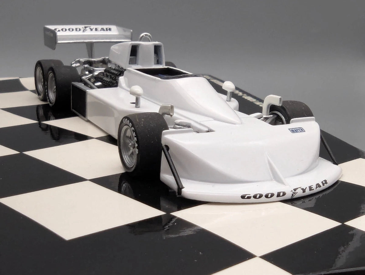 Modellautos 1:43 Minichamps March ford 2-4-0 Six-Wheeler 1976 mit OVP