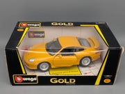 Modellautos 1:18 Bburago Gold Edition Porsche 911 GT3 Straße Gelb mit OVP
