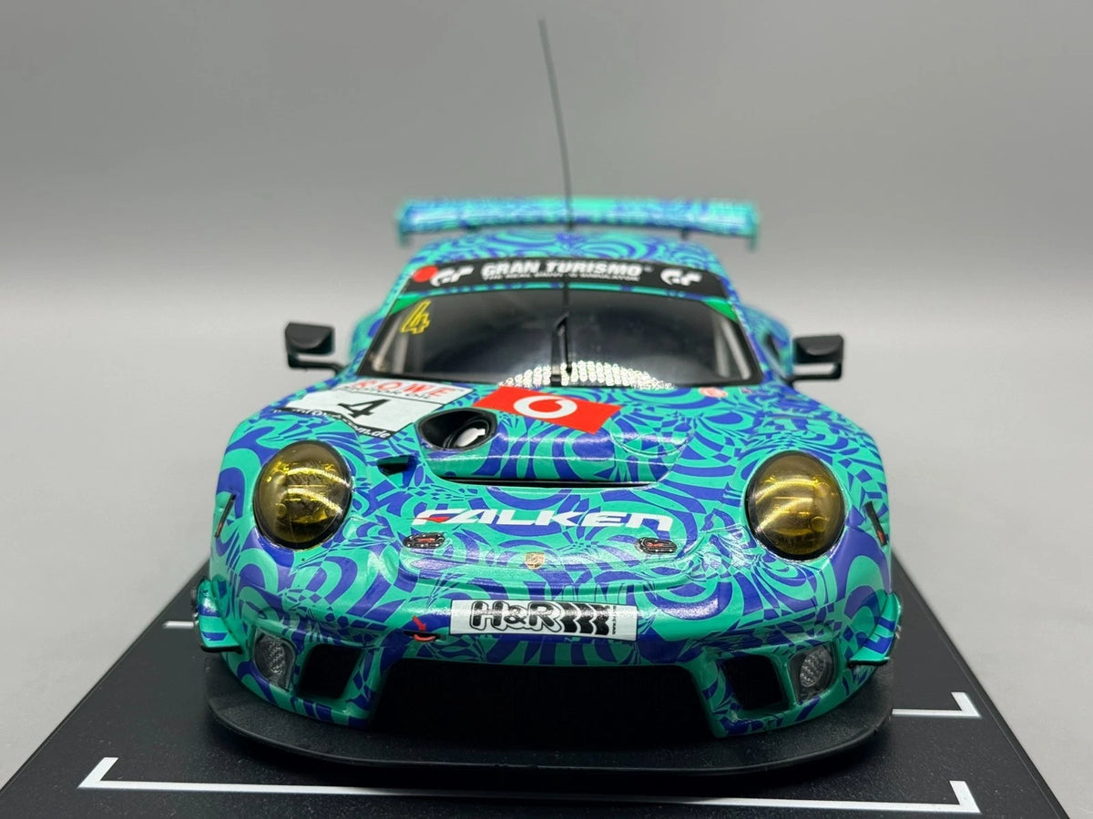 Modellautos 1:18 Ixo Porsche 911 GT3 R VLN 7 Nürburgring 2018 #4 mit OVP