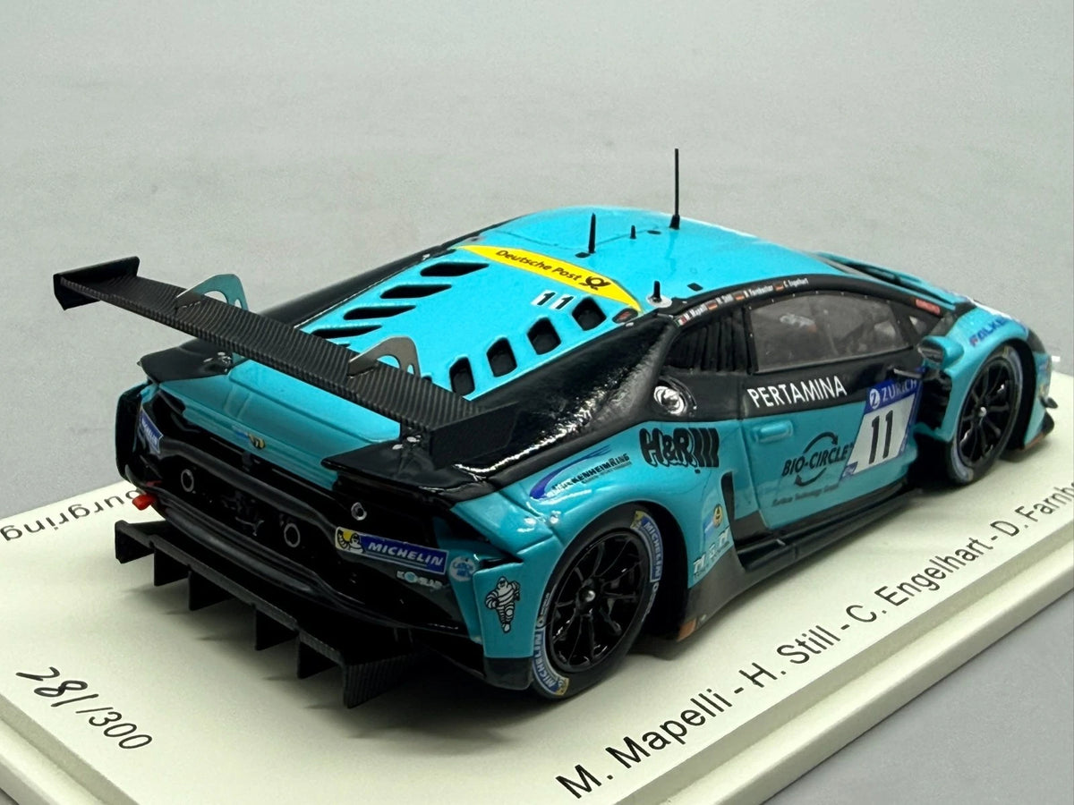 Modellautos 1:43 Spark Lamborghini Huracan GT3 24h Nürburgring 2017 mit OVP