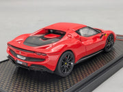 Modellautos 1:43 BBR Concept43 Ferrari 296 GTB Rosso Corsa 322 Ltd 53/96 mit OVP