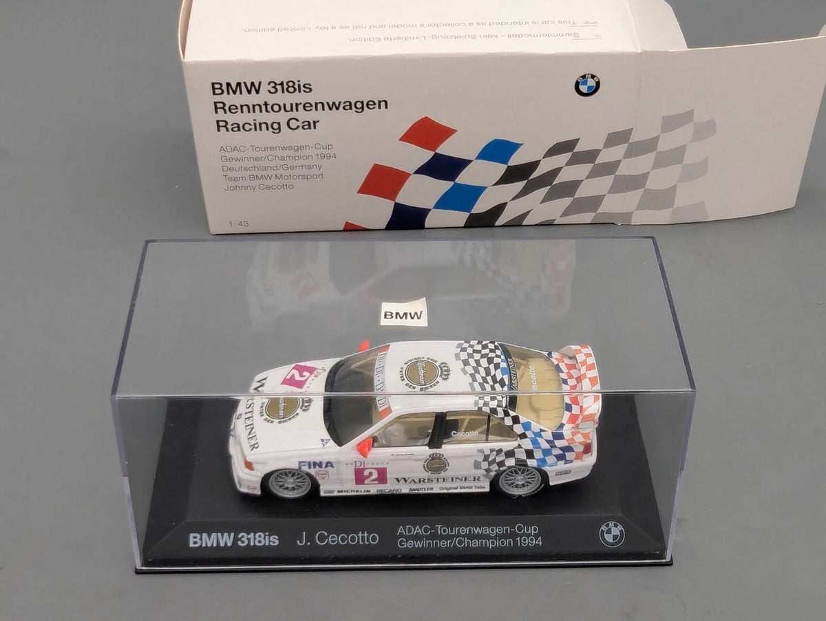 Modellautos 1:43 Minichamps BMW 318is Winner ADAC Cup 1994 #10 Dealer OVP
