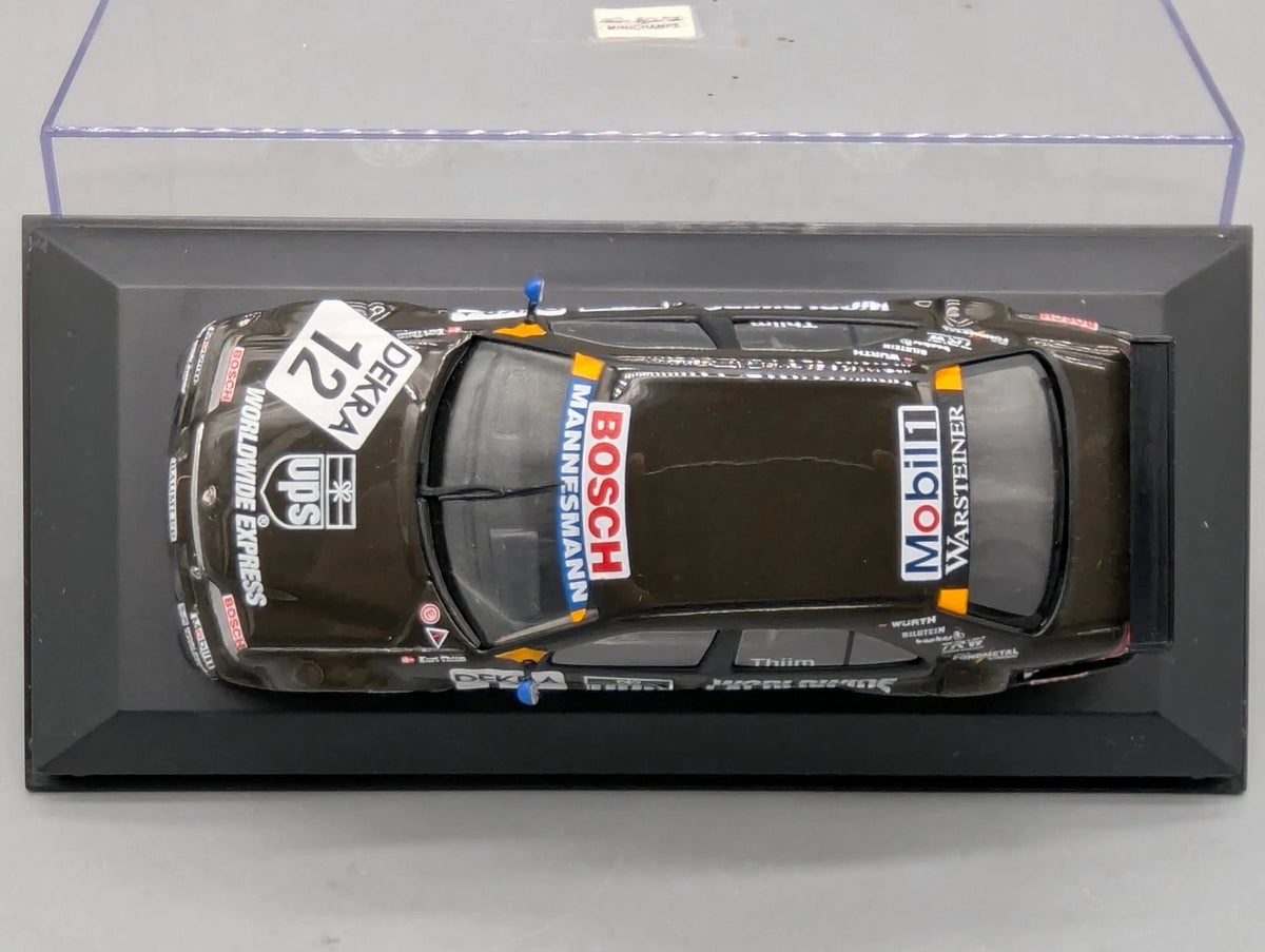 Modellautos 1:43 Minichamps Mercedes Benz C Klasse DTM 1996 #12 AMG K. Thiim OVP