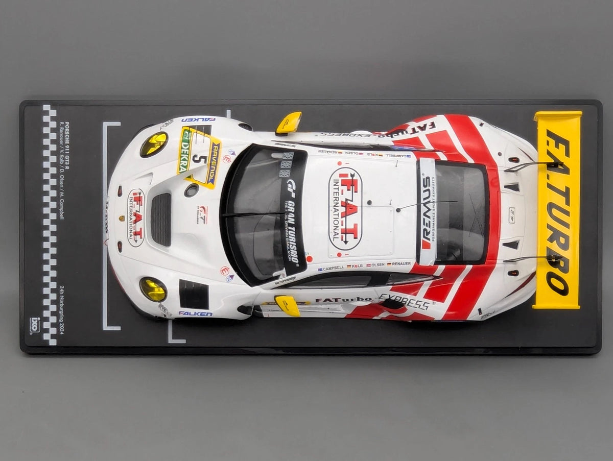 Modellautos 1:18 Ixo Porsche 911 GT3 R 24h Nürburgring 2024 #5 mit OVP