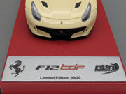 Modellautos 1:43 BBR Concept43 Ferrari F12 TDF Avorio Gloss 08/20 in OVP