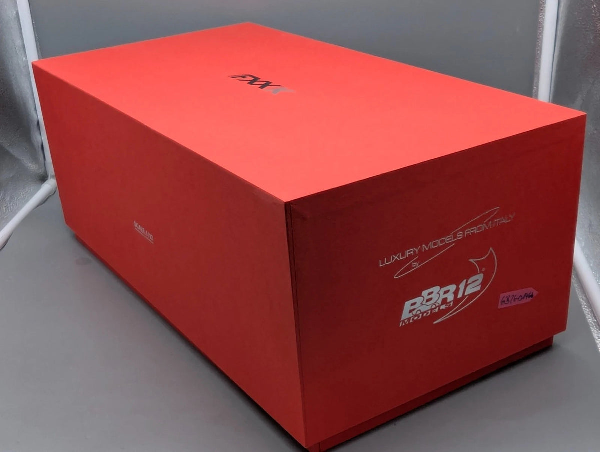 Modellautos 1:12 BBR Ferrari FXX-K 2014 Car #27 Blue UNIKAT Ltd 01/01 OVP