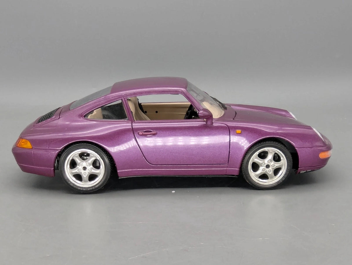 Modellautos 1:18 Bburago Diamonds Edition Porsche 911 Carrera 1993 Lila mit OVP