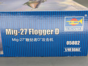 Flugzeug Bausatz 1:48 Trumpeter 05802 Mig-27 Flogger D  mit OVP