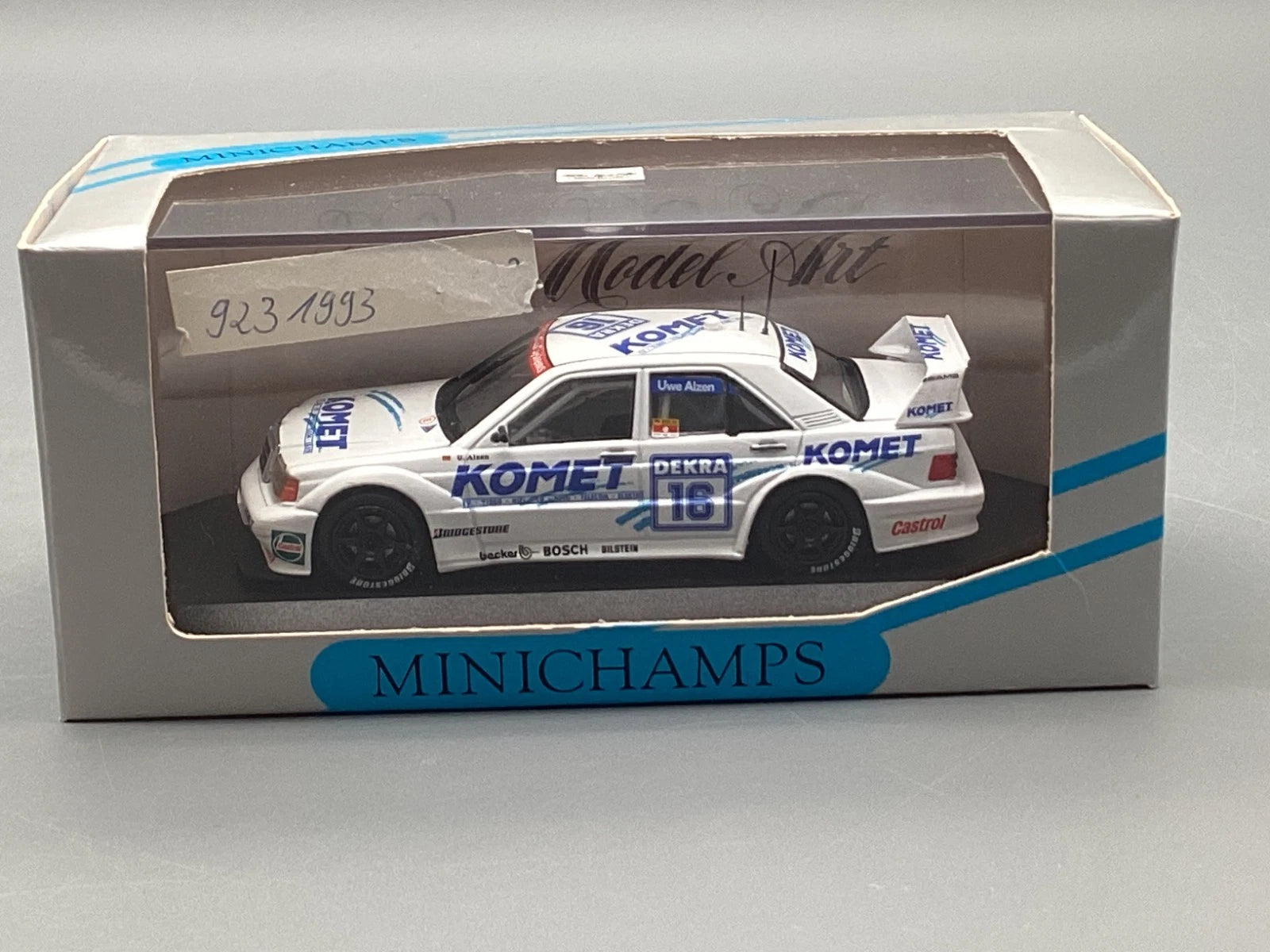 Modellautos 1:43 Minichamps Mercedes 190 Evo 2 DTM 1993 #16 in OVP