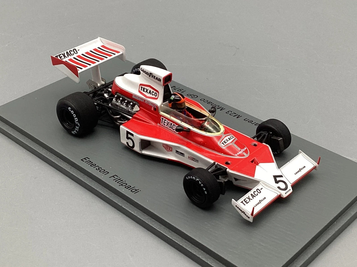Modellautos 1:43 Spark McLaren M23 GP Monaco 1974 Fittipaldi #5 mit OVP