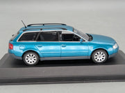 Modellautos 1:43 Minichamps Audi A6 Avant Türkis Metallic mit Dealer OVP