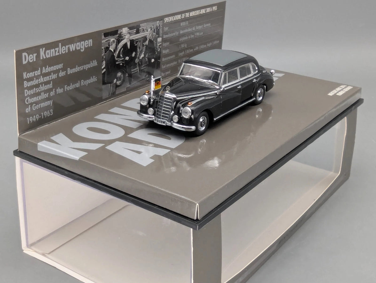 Modellautos 1:43 Minichamps Mercedes Benz 300 b Bundeskanzler Adenauer mit OVP