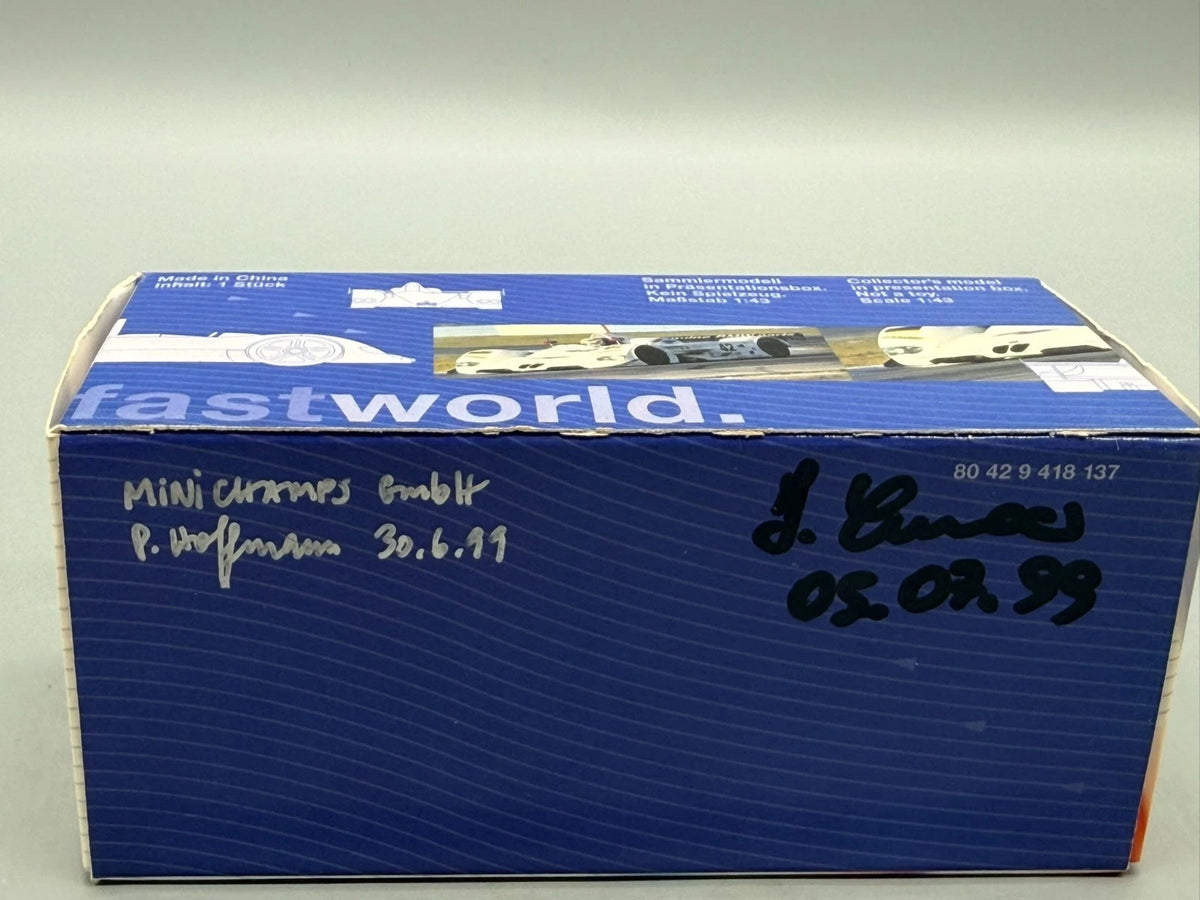 Modellautos 1:43 Minichamps BMW V12 LMR Winner 12h of Sebring 1999 #42 mit OVP