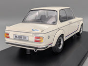 Modellautos 1:18 Minichamps BMW 2002 Turbo 1973 Weiß mit OVP