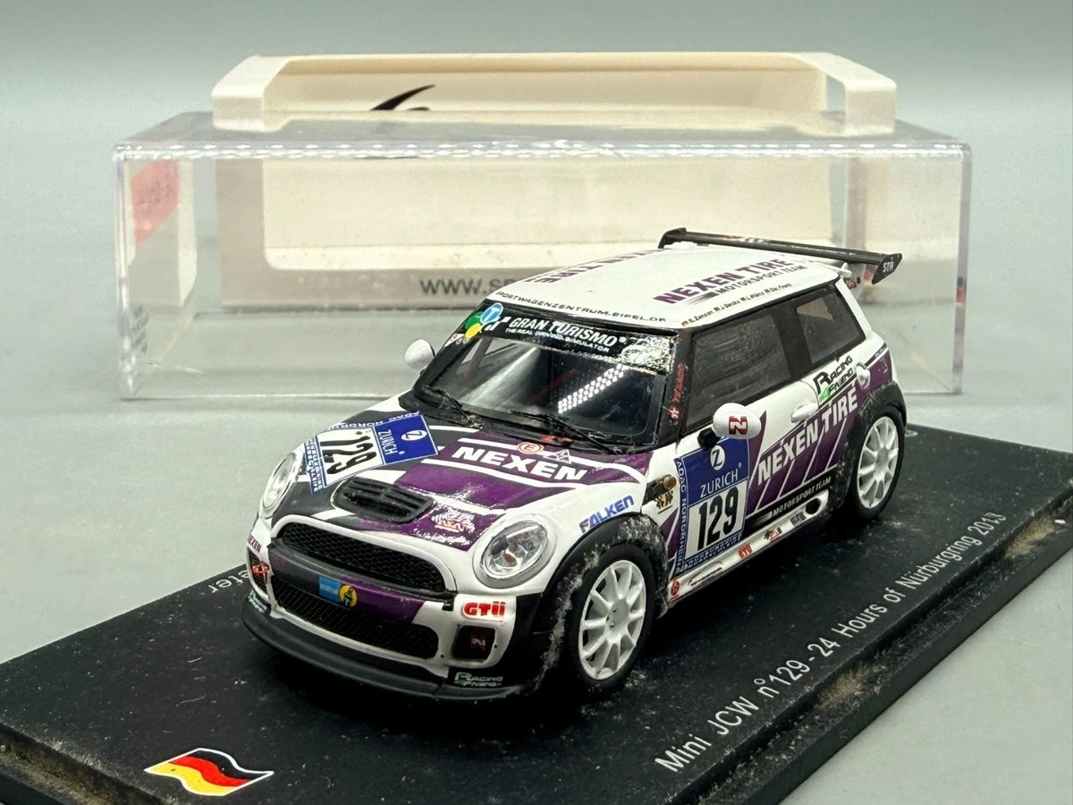Modellautos 1:43 Spark Mini JCW #129 24h Nürburgring 2013 + OVP