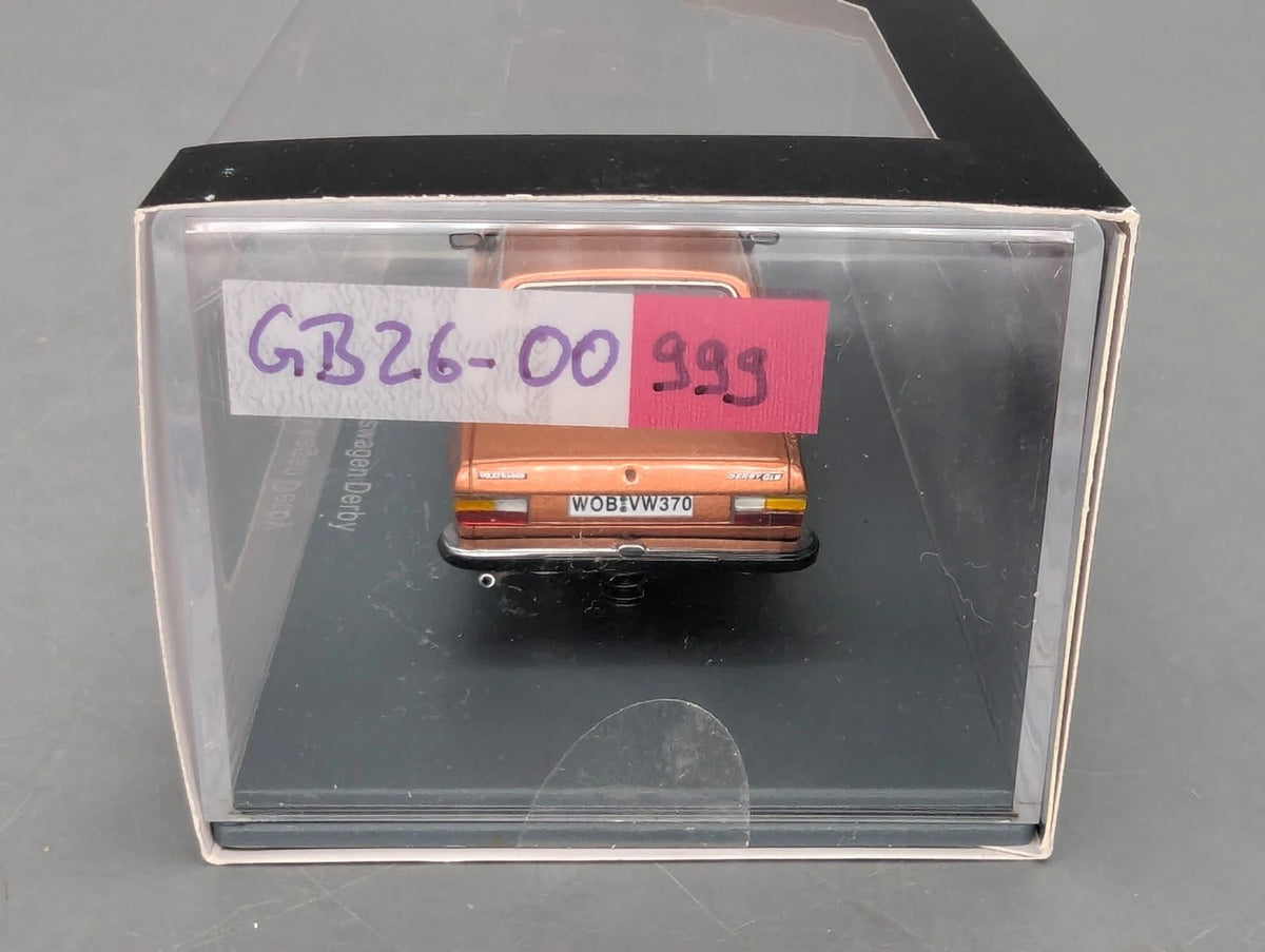 Modellautos 1:43 Neo Scale Models Volkswagen VW Derby GLS Kupfer Met. mit OVP