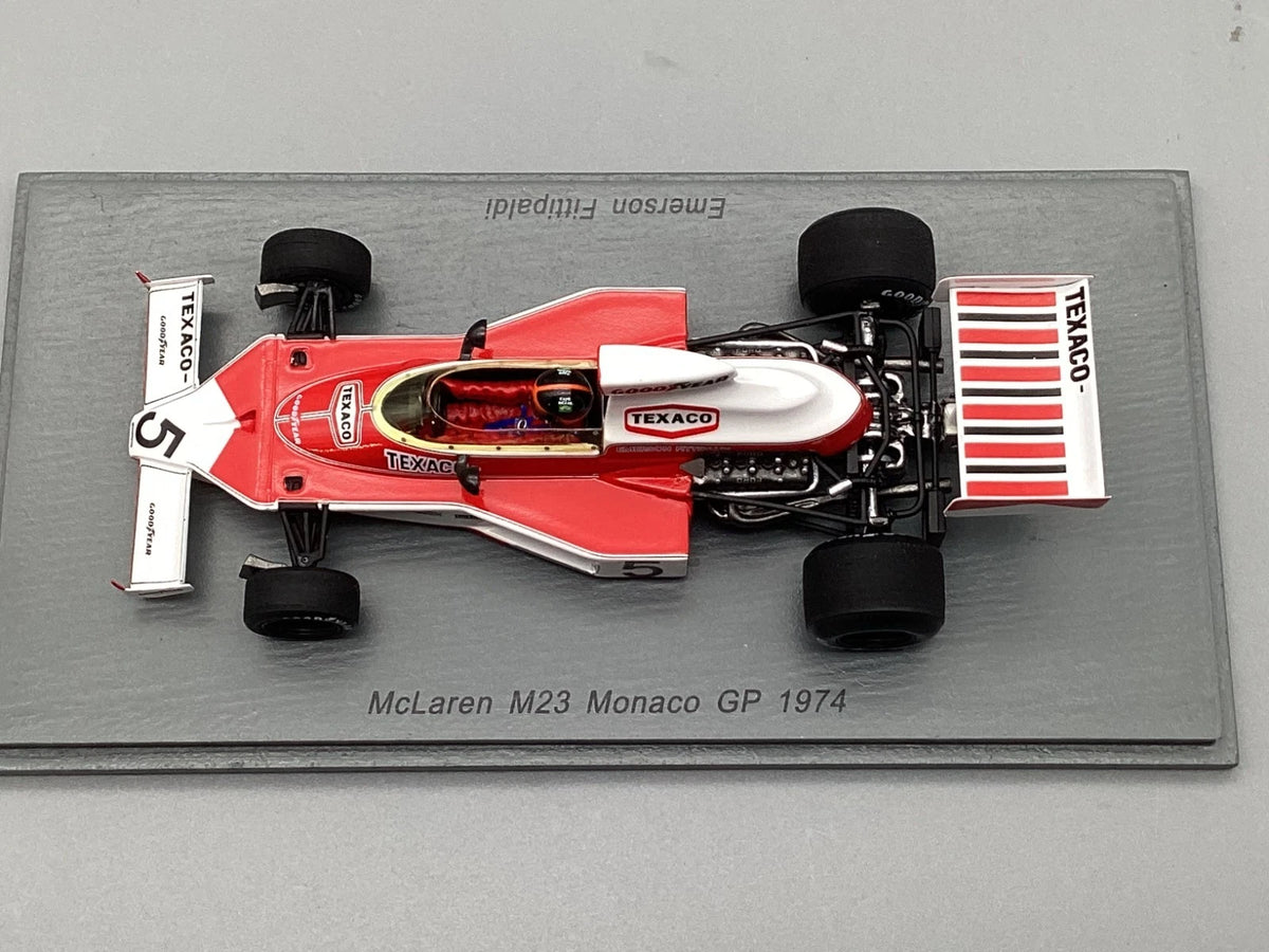 Modellautos 1:43 Spark McLaren M23 GP Monaco 1974 Fittipaldi #5 mit OVP
