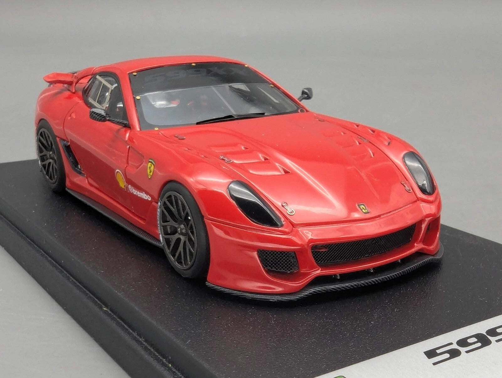 Modellautos 1:43 LookSmart Ferrari 599XX Nürburgring Record Lap TimeOVP