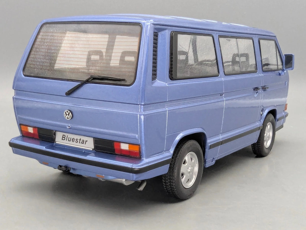 Modellautos 1:18 KK-Scale Volkswagen VW T3 Bus Bluestar mit OVP