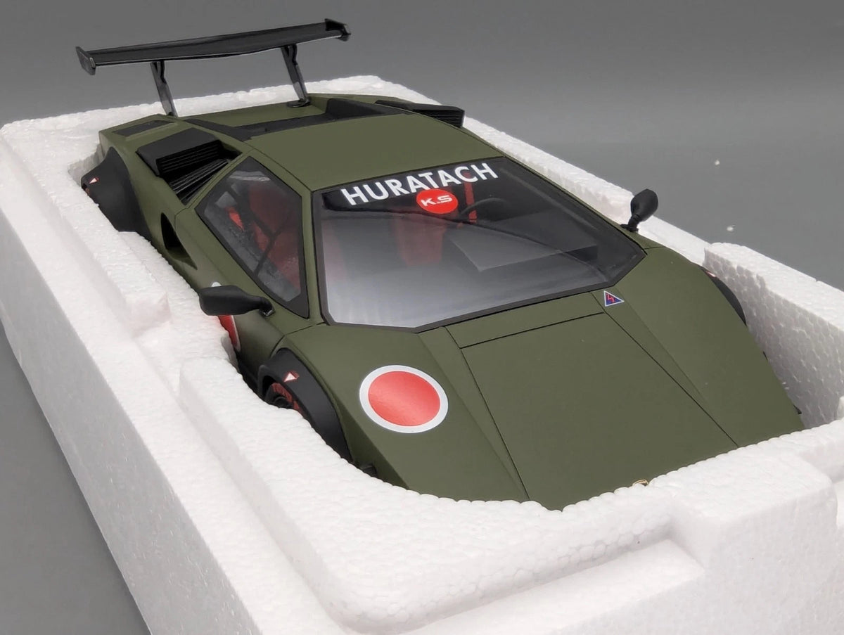 Modellautos 1:18 GT Spirit GT809 Lamborghini K.S Huratach Kaki mit OVP