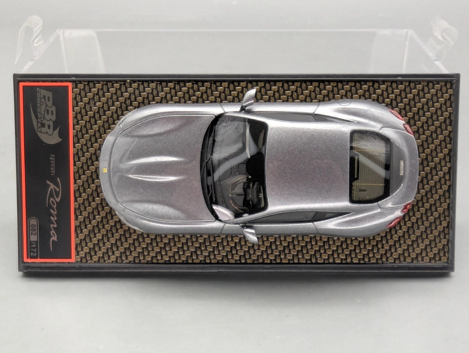 Modellautos 1:43 BBR Concept43 Ferrari Roma 082/172 Grigio Silverstone 740 OVP