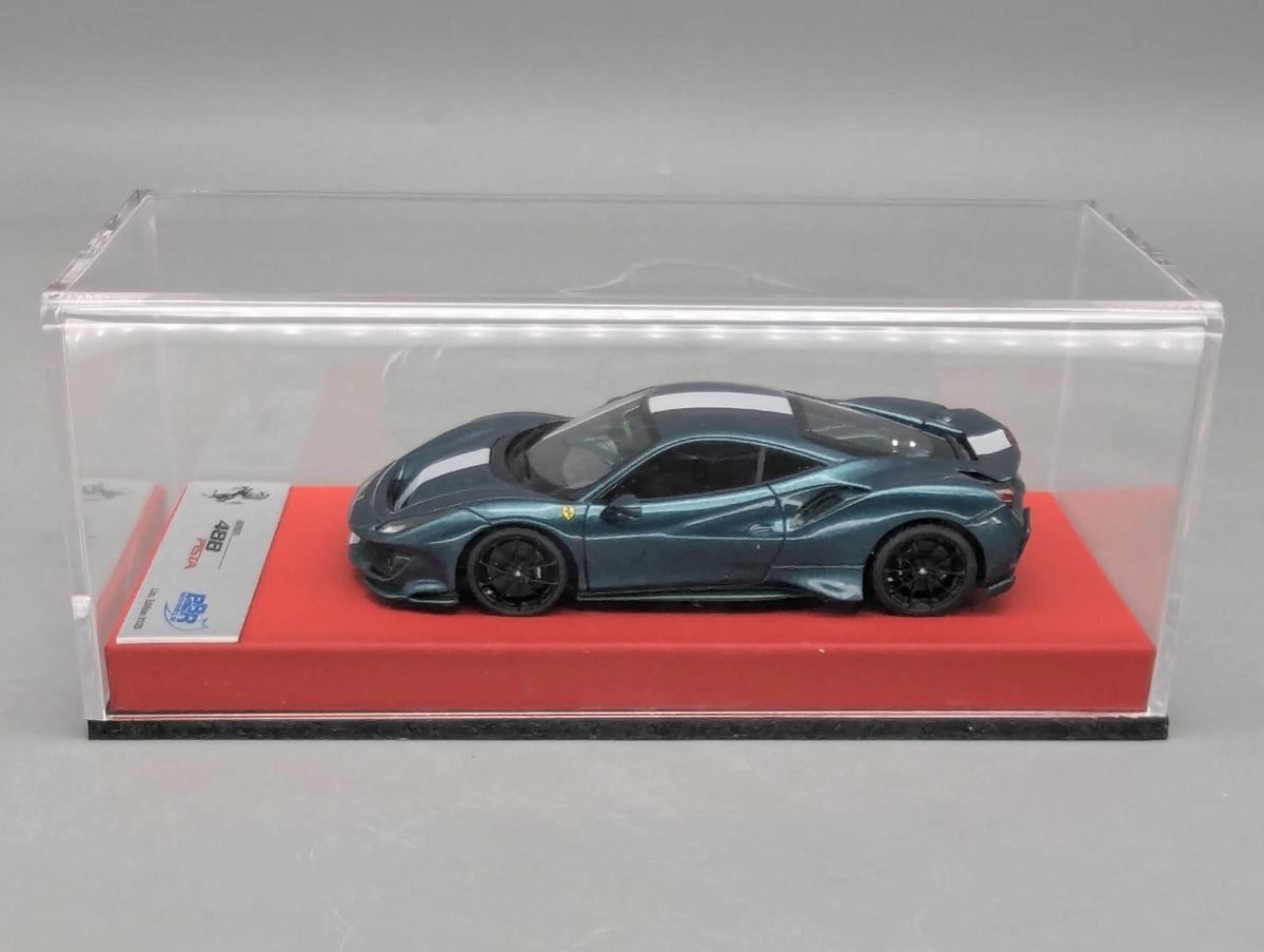 Modellautos 1:43 BBR Concept43 Ferrari 488 Pista RHD Verde Scuro Ltd 01/20 OVP