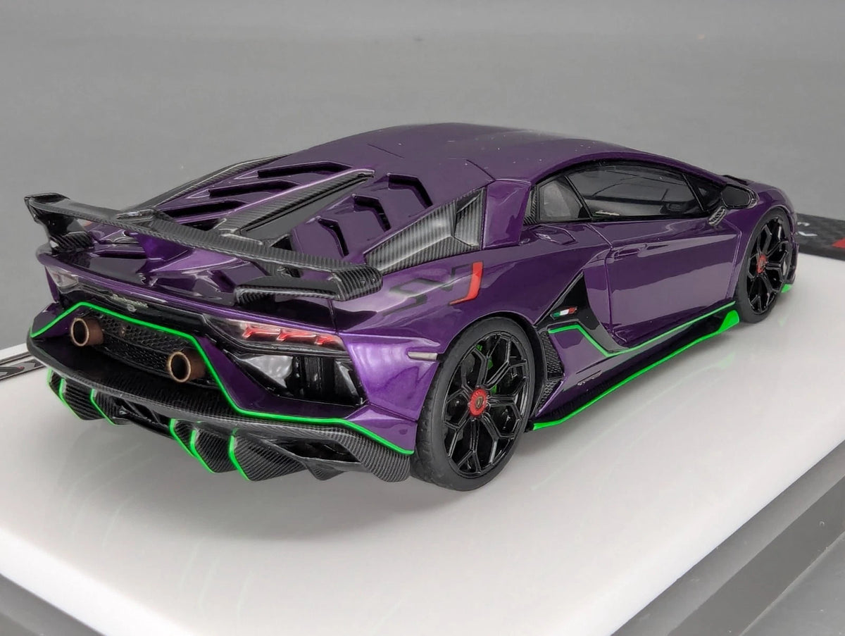 Eidolon Make Up 1:43 Lamborghini Aventador SVJ 2018 Limited 41/50 Viola Pac. OVP