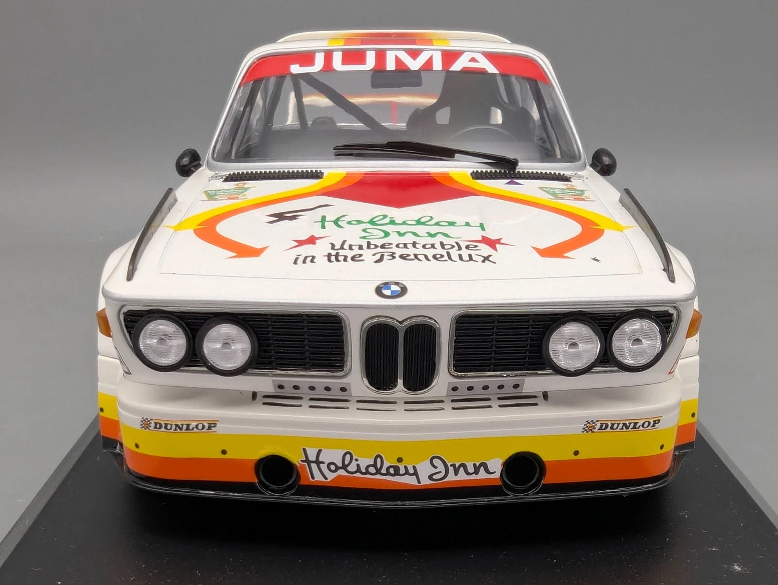 Modellautos 1:18 Minichamps BMW 3.0 CSL Nürburgring 1976 #4 Juma Tuning mit OVP