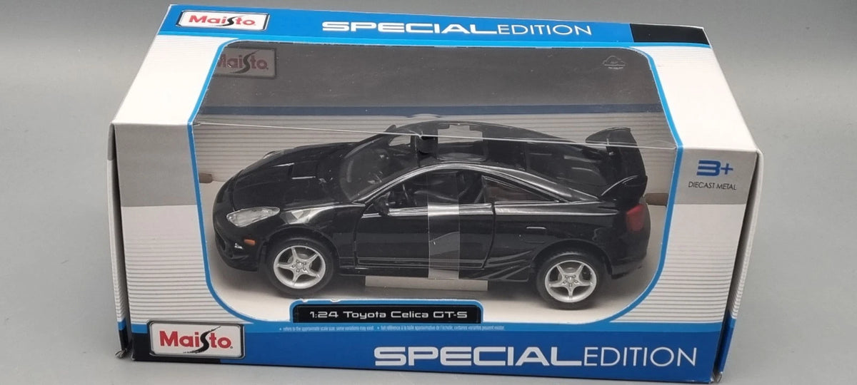Modellautos 1:24 Maisto Toyota Celica GT-S schwarz OVP