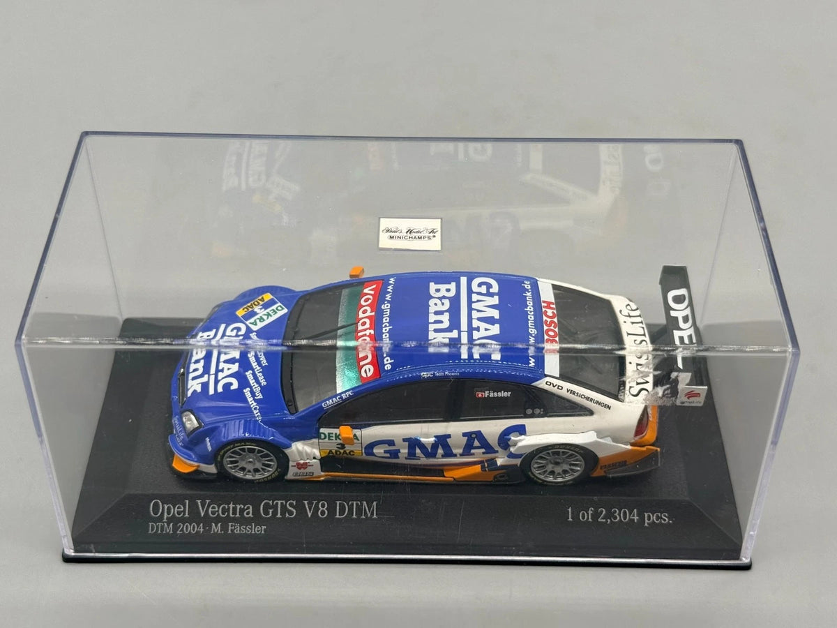 Modellautos 1:43 Minichamps Opel Vectra GTS V8 DTM 2004 OPC #3 mit OVP